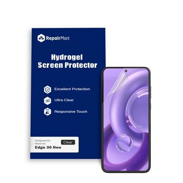 Motorola Edge 30 Neo Compatible Premium Hydrogel Screen Protector With Full Coverage Ultra HD